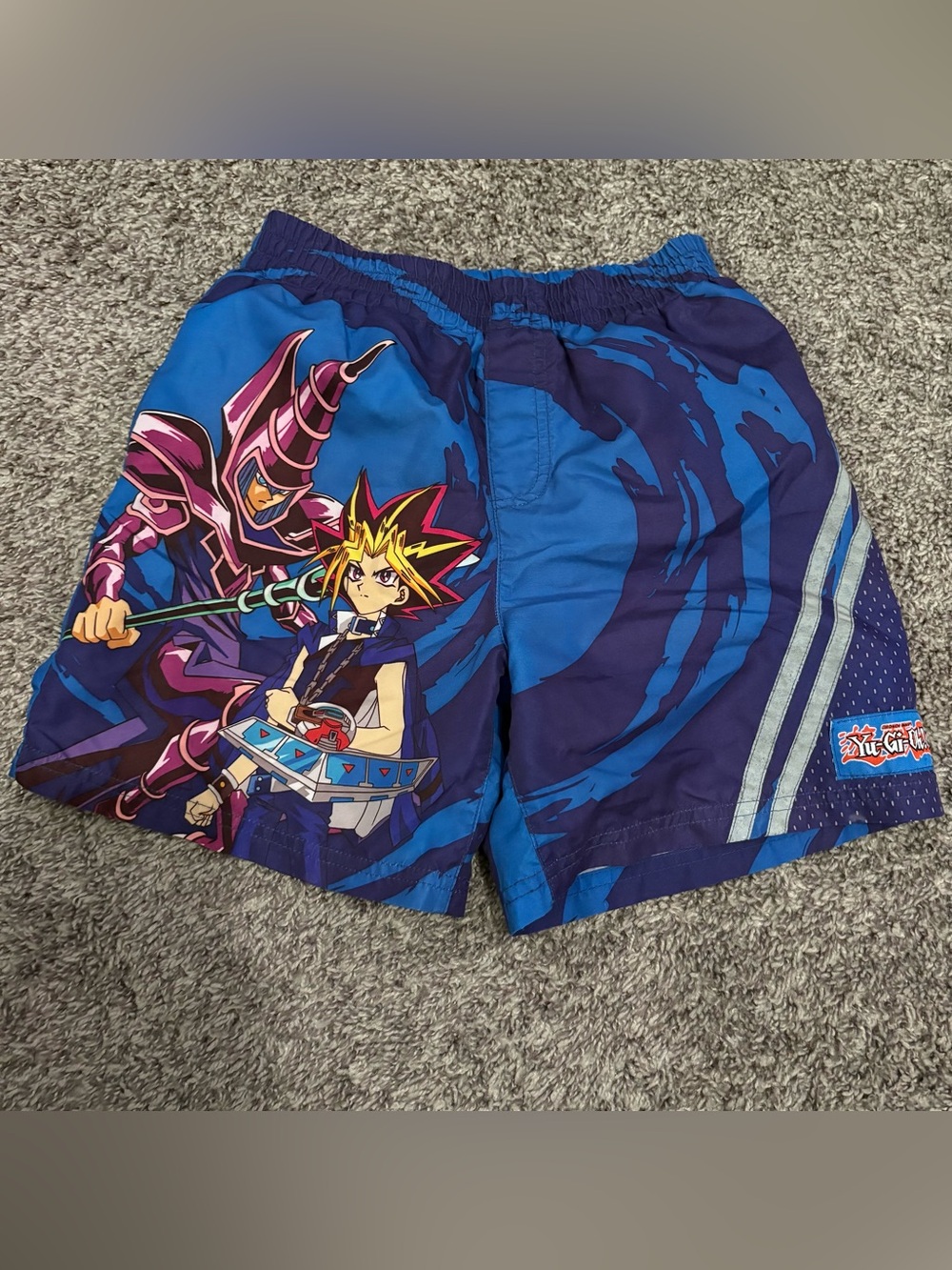 Vintage Boys yu-gi-oh swim trunks size 6/7